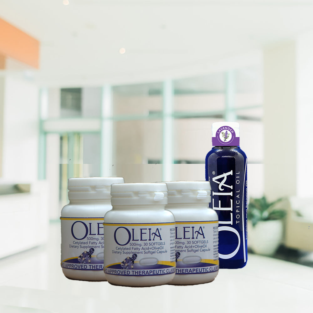 Oleia Softgels: 3 bottles with free Oleia 100ml